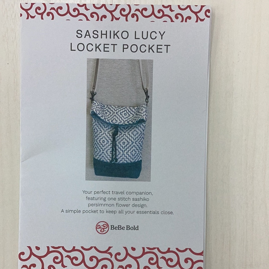 Pattern- Sashiko Lucy Locket Pocket