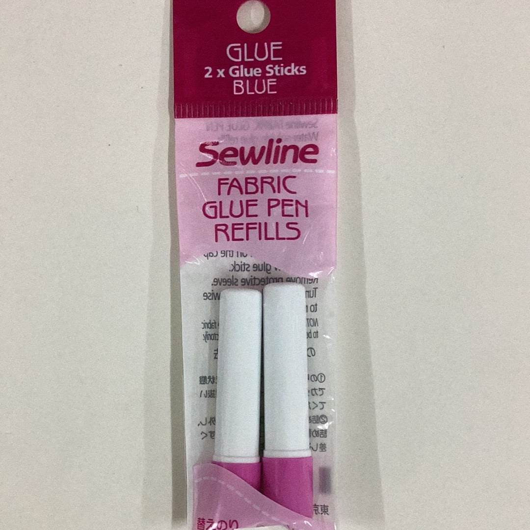 Fabric Glue Pen - Refill (2 pack) blue