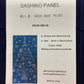 Sashiko Panel - DES# HM-39