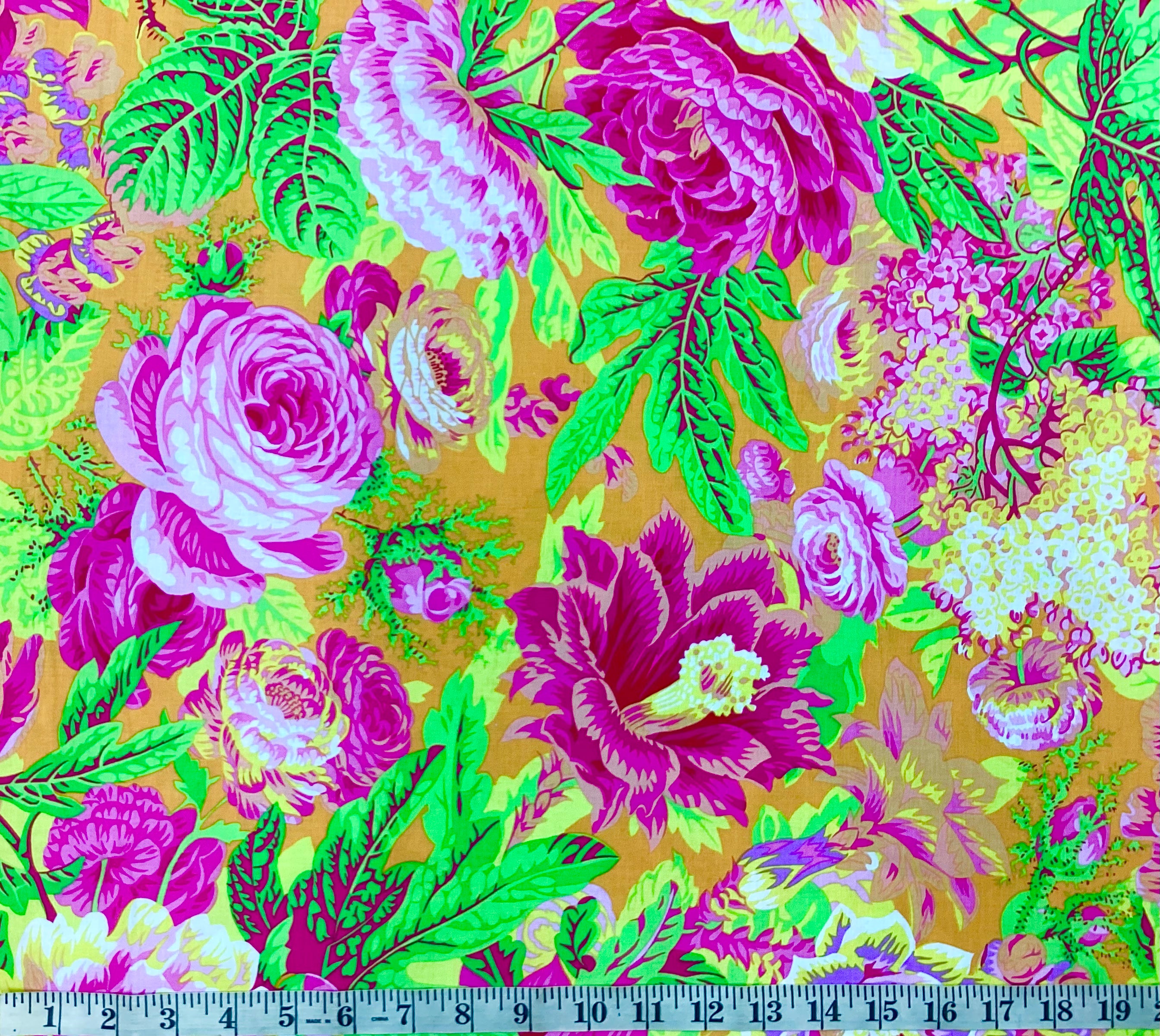 Kaffe Fassett - Floral Burst (Yellow) – Quilt Craft Toowoomba