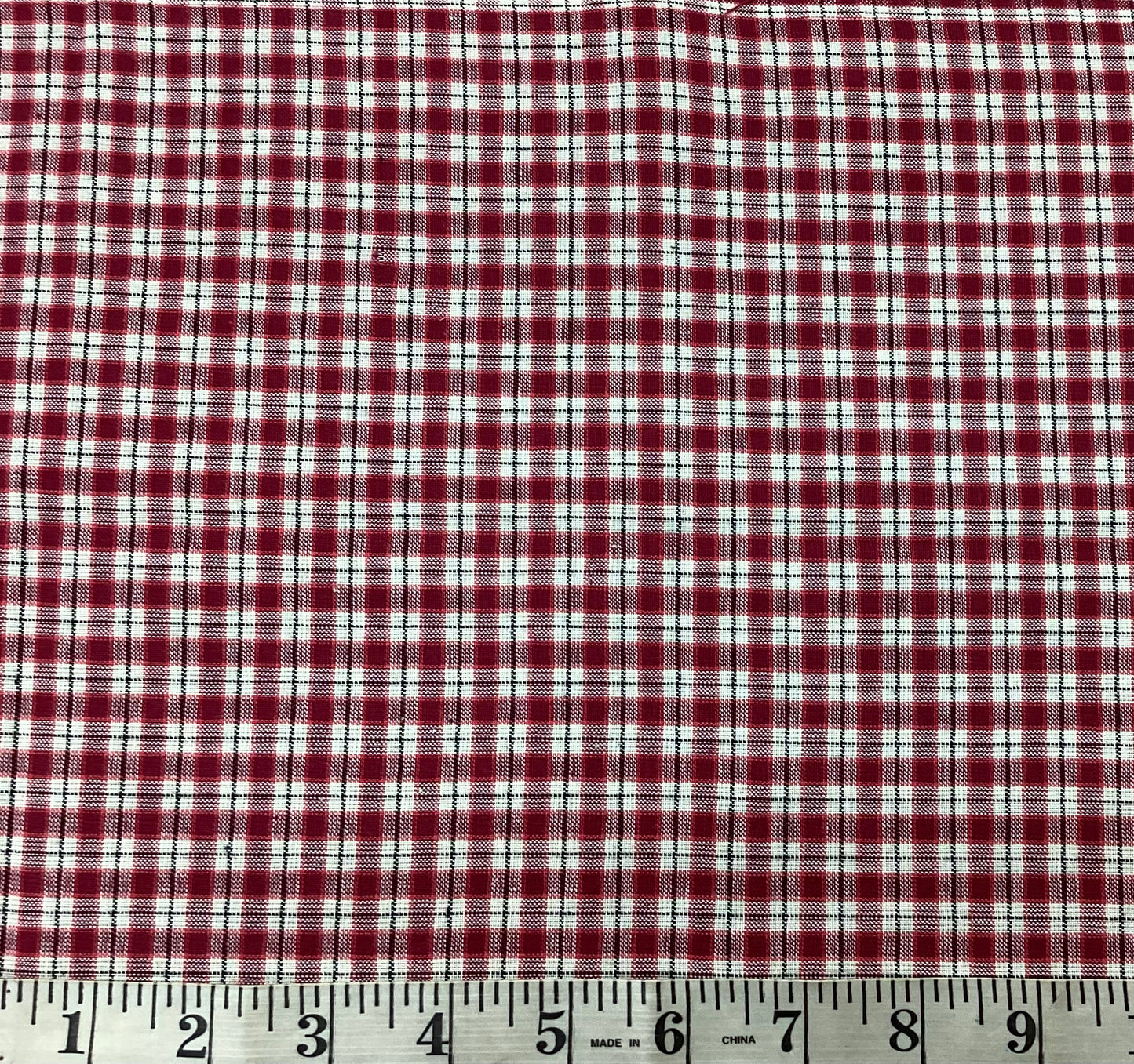 Fabric - Comptoir De Toile 2 'Georgette' DV5163 (red/black)