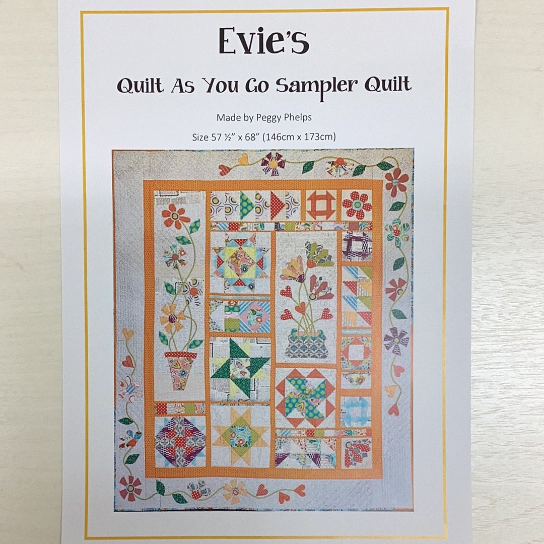 Pattern- Evie’s Quilt-as-you-Go