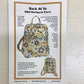 Pattern- ‘Back at ya’ mini Backpack