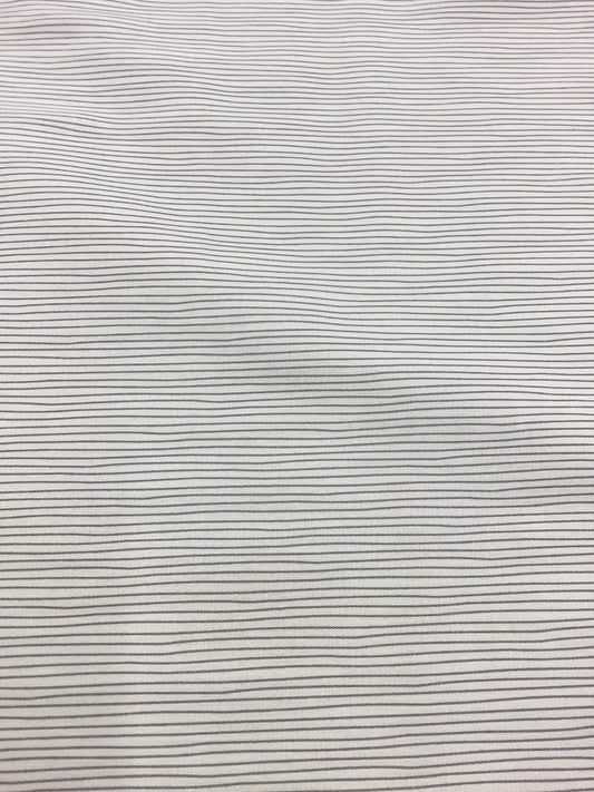 TILDA - Basics Pen Stripe (Grey)