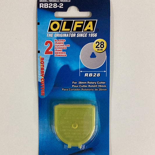 Olfa Rotary Cutter Blades 28mm