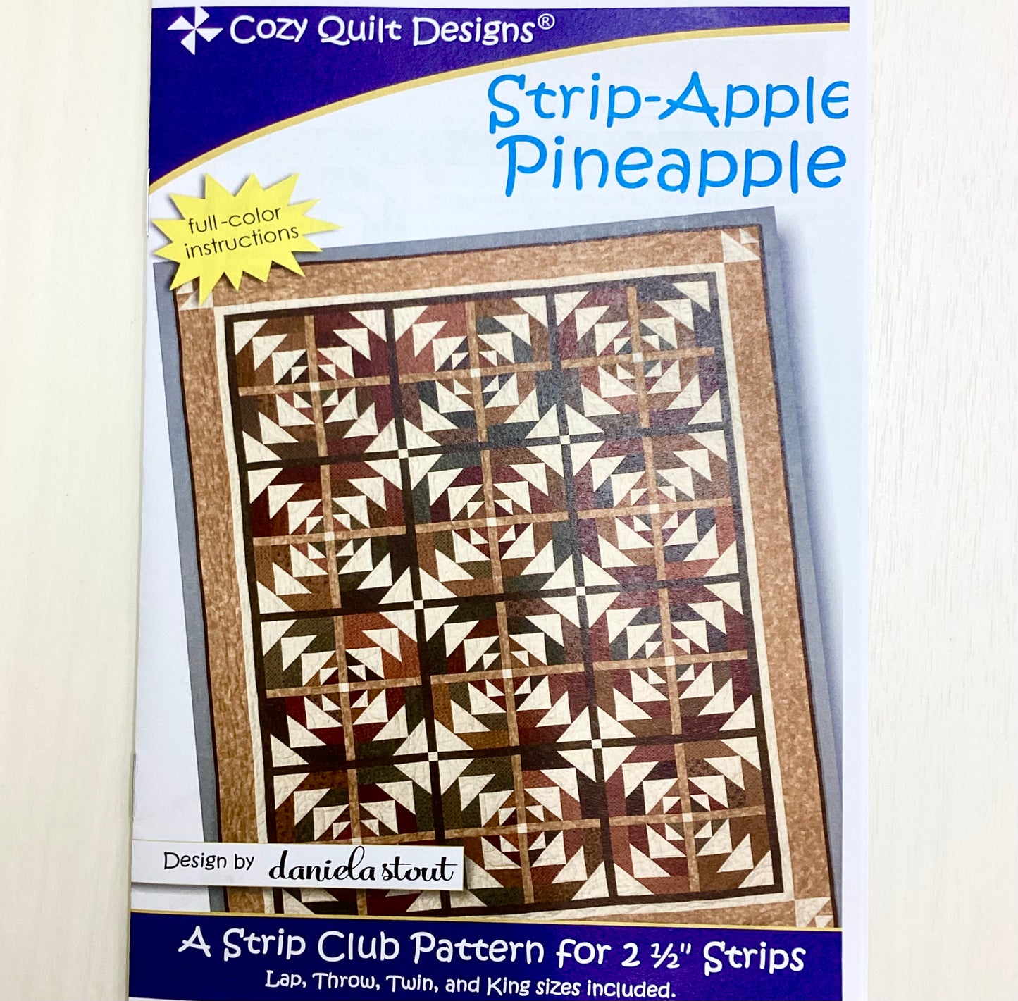 Pattern - Strip-Apple pinapple