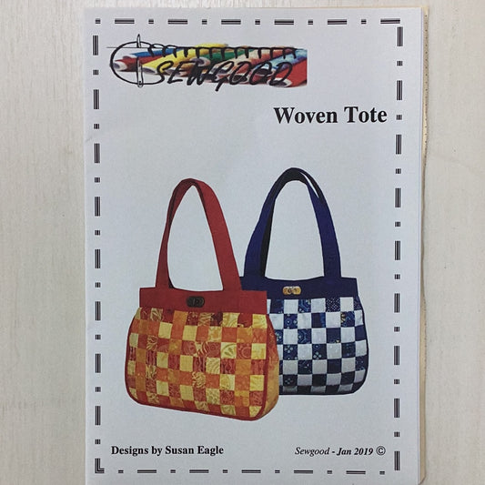 Pattern- Woven tote