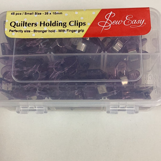Quilters Clips (Purple) 45pk
