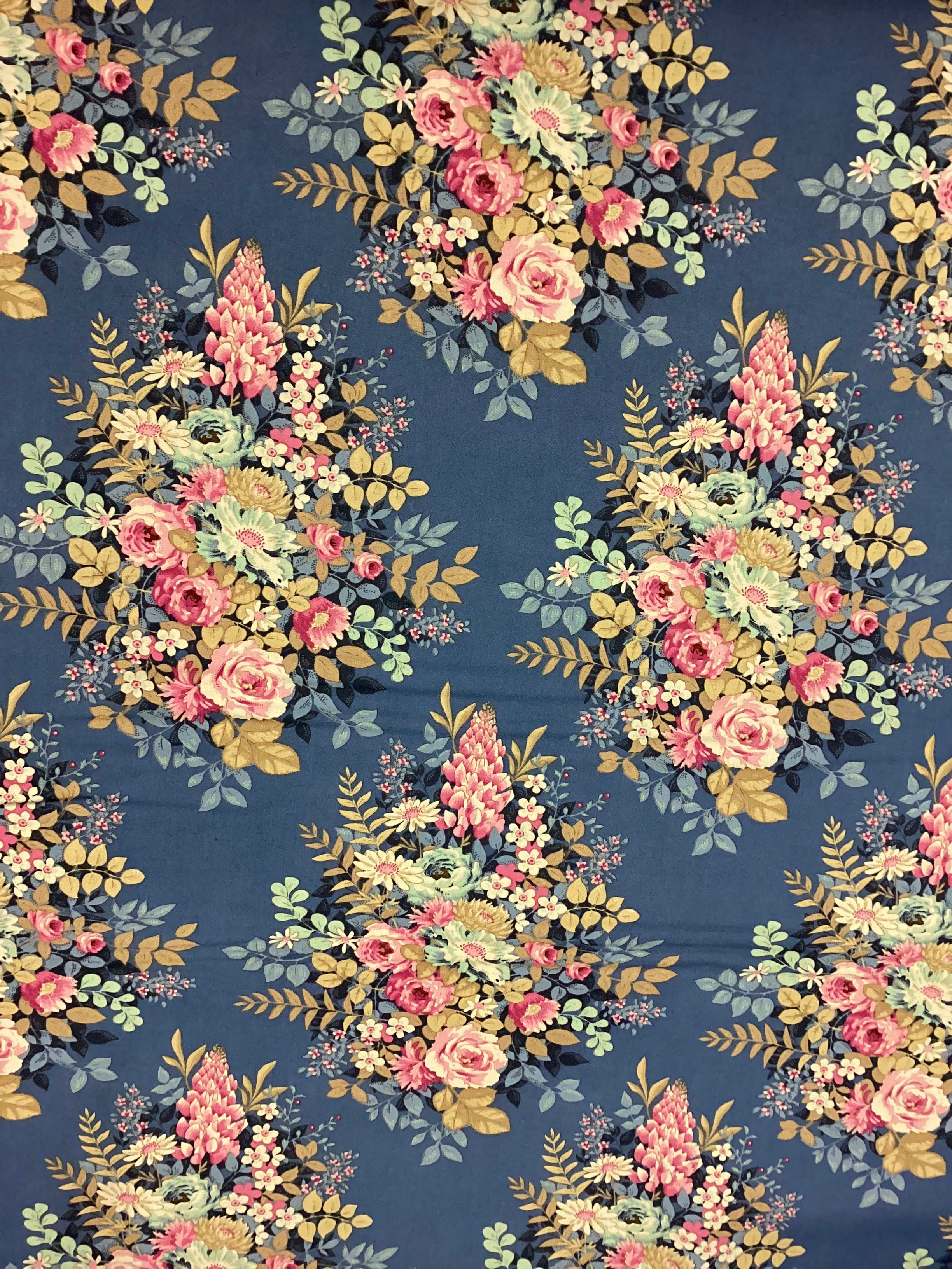 TILDA - Chic Escape Whimsey Flower (Blue) – Quilt Craft Toowoomba